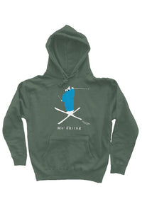 Mo' Skiing - Heavyweight Pullover Hoodie