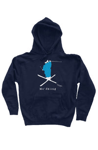 Mo' Skiing - Heavyweight Pullover Hoodie