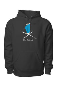 Mo' Skiing - Premium Ultra Heavyweight Cross Grain Hoodie