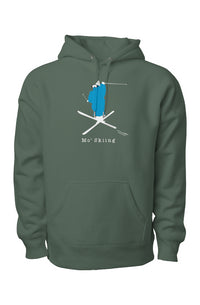 Mo' Skiing - Premium Ultra Heavyweight Cross Grain Hoodie