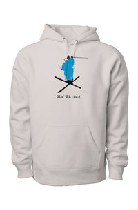 Mo' Skiing - Premium Ultra Heavyweight Cross Grain Hoodie