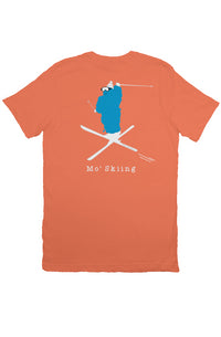 Mo' Skiing - Premium T Shirt (Design on Back)