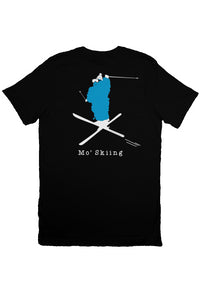 Mo' Skiing - Premium T Shirt (Design on Back)