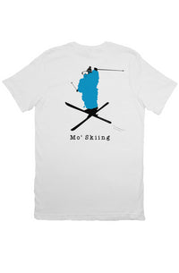 Mo' Skiing - Premium T Shirt (Design on Back)