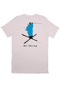 Mo' Skiing - Premium T Shirt (Design on Back)