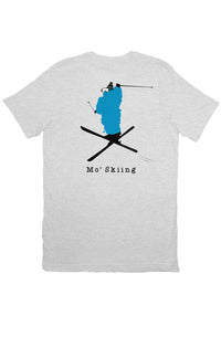 Mo' Skiing - Premium T Shirt (Design on Back)