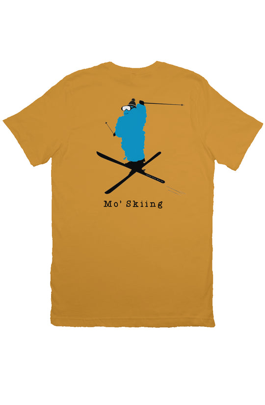 Mo' Skiing - Premium T Shirt (Design on Back)