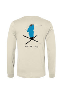 Mo' Skiing - Long Sleeve T (Design on Back)