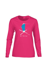 Mo' Skiing - Women's Long-Sleeve T