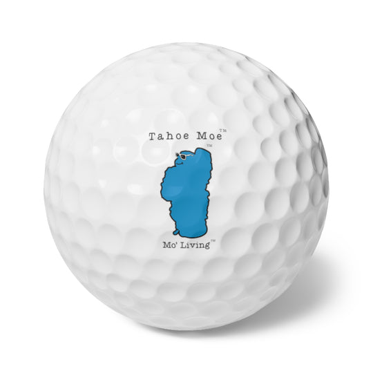Tahoe Moe™  Mo' Living™ - Tahoe Moe Golf Balls, 6-Pack