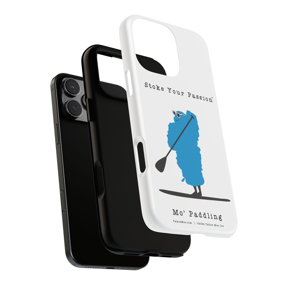 Stoke Your Passion Phone Case - Mo' Paddling  Paddleboarder Design