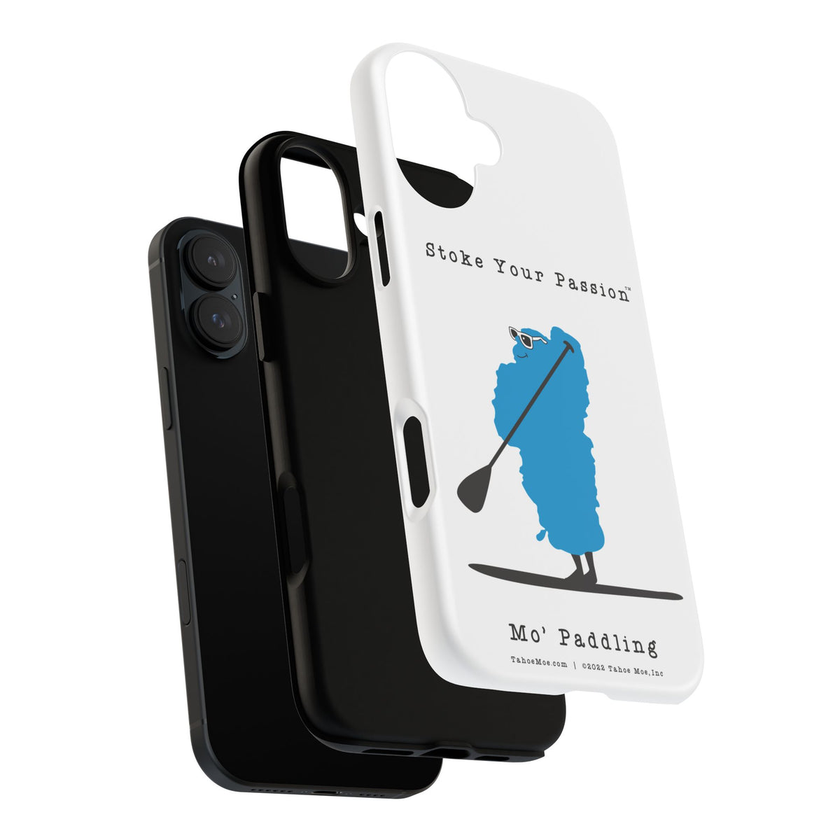 Stoke Your Passion Phone Case - Mo' Paddling  Paddleboarder Design