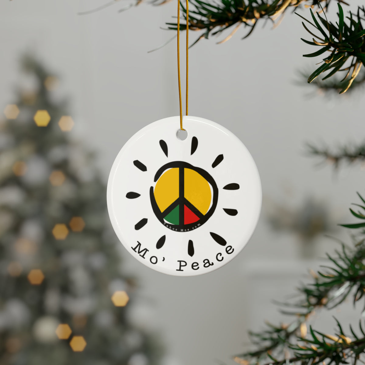 Mo' Peace - Ornament (Red & Green) (1pc, 3pcs, 5pcs, 10pcs)