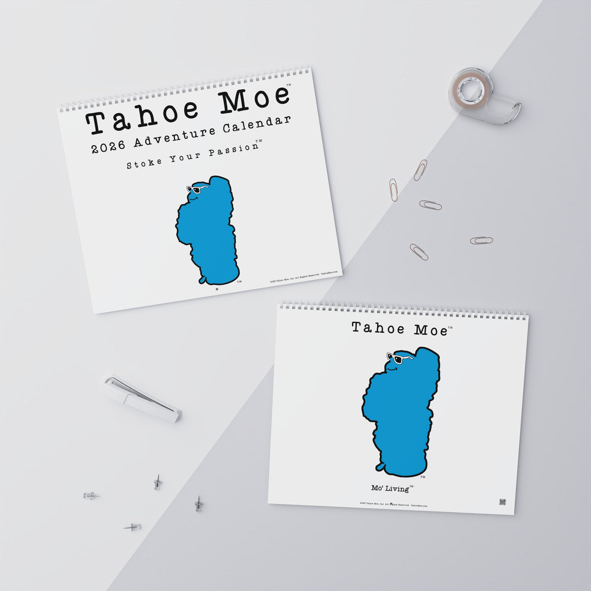 Copy of Tahoe Moe - Adventure Sports Wall Calendar 2025