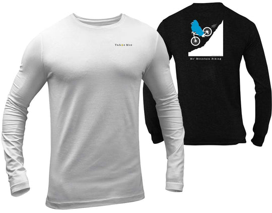 Mo' Mountain Biking - Long Sleeve T Shirt
