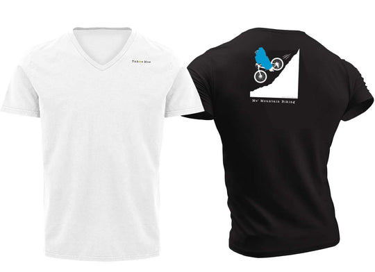 Mo' Mountain Biking - Unisex V Neck