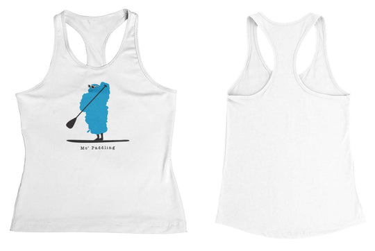 Mo' Paddling - Racerback Tank