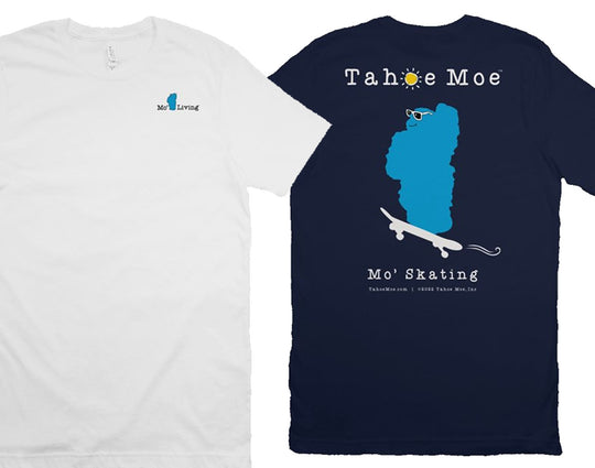 Mo' Skating - Premium T Shirt (Design on Back)
