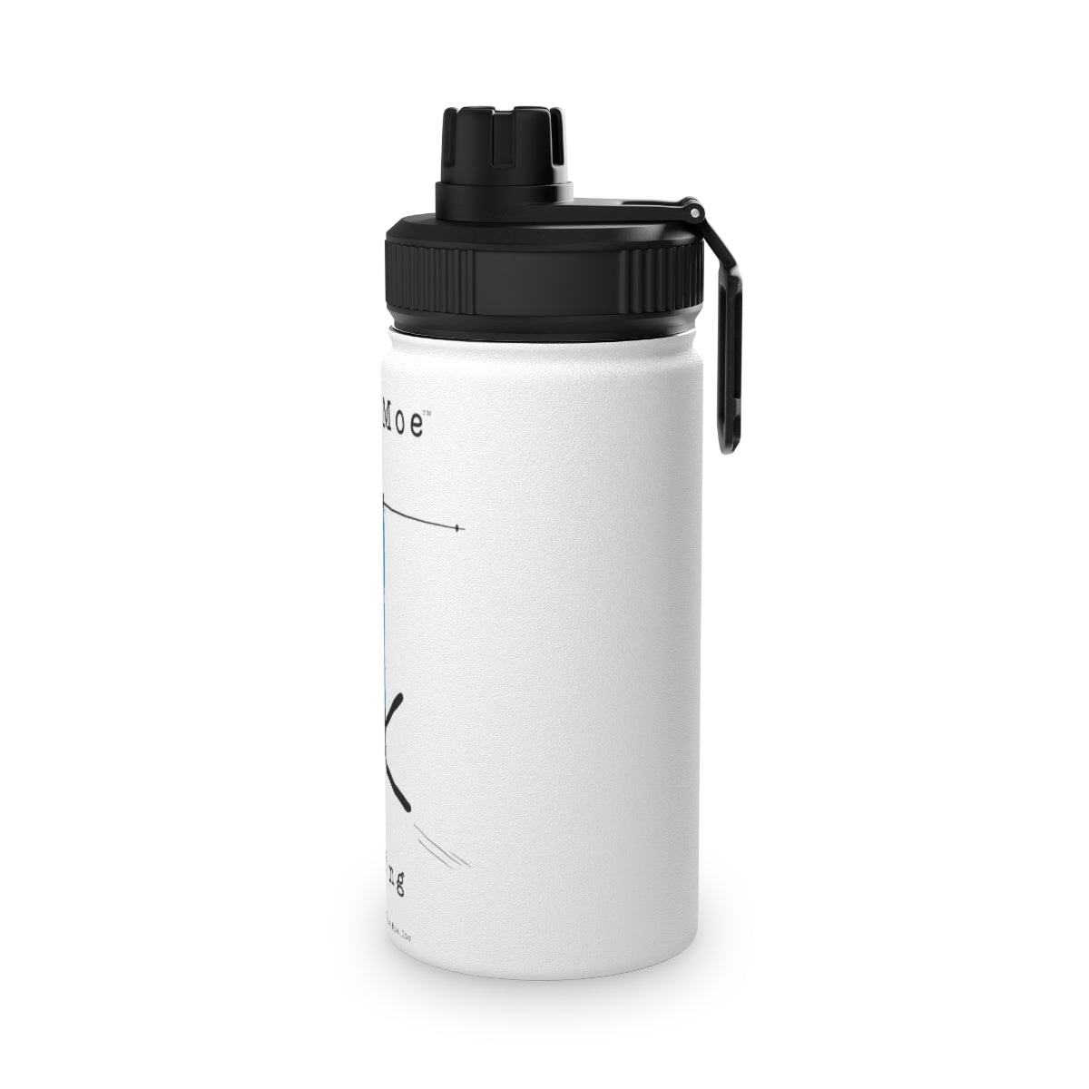 Mo' Skiing - Water Bottle (Sports Lid)