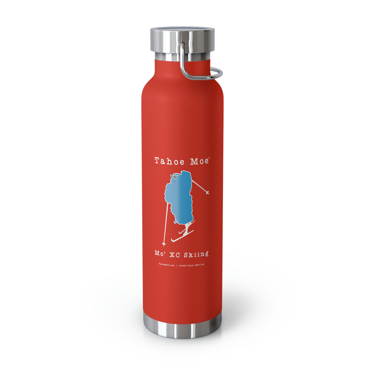 Mo' XC Skiing - Premium Copper Insulated  Bottle, 22oz