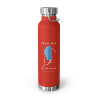 Mo' XC Skiing - Premium Copper Insulated  Bottle, 22oz