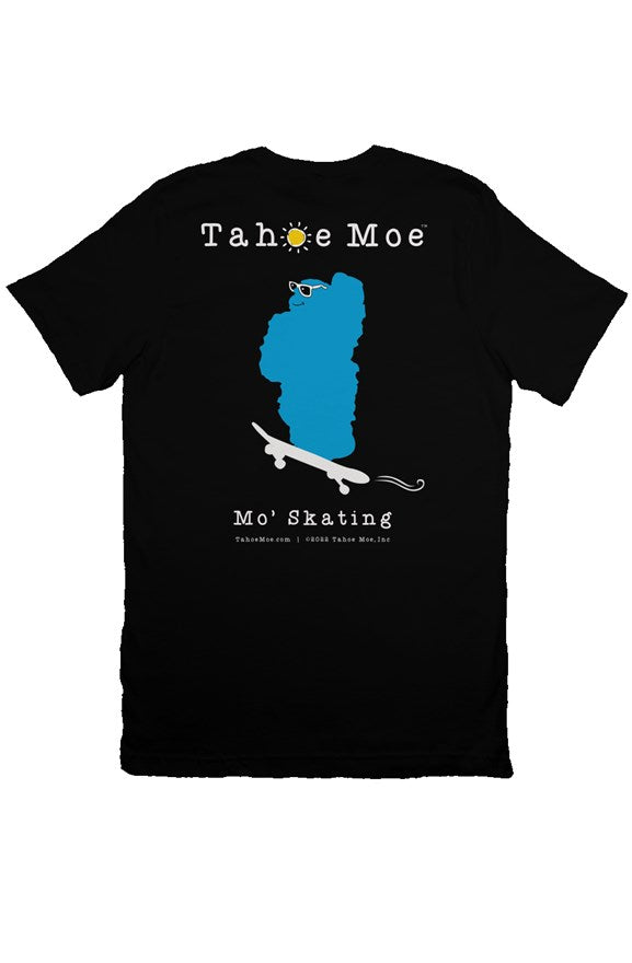Mo' Skating - Premium T Shirt (Design on Back)