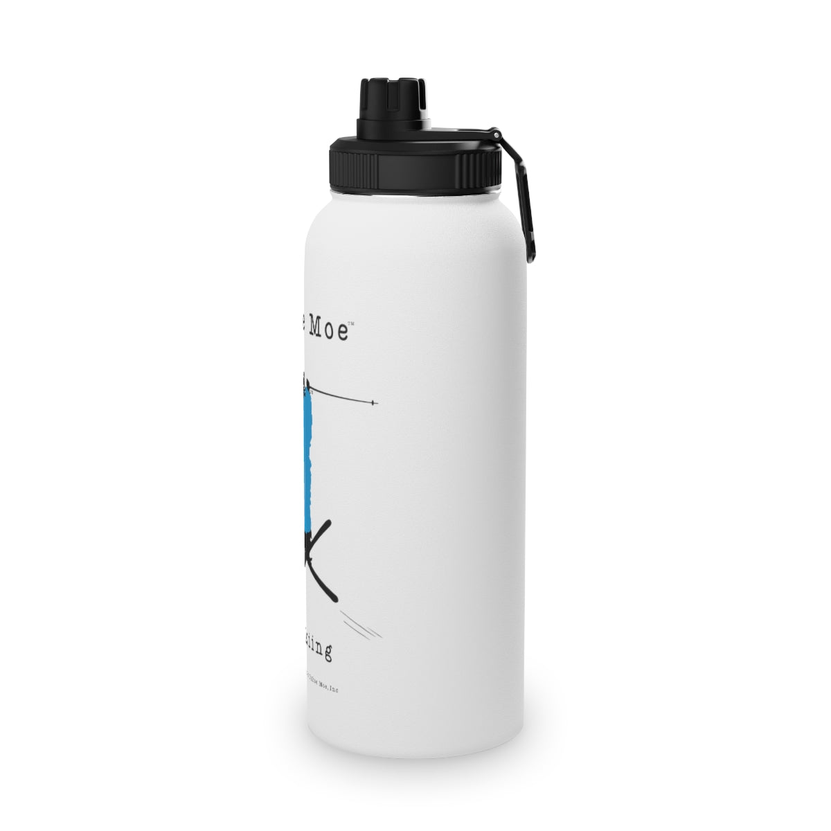 Mo' Skiing - Water Bottle (Sports Lid)