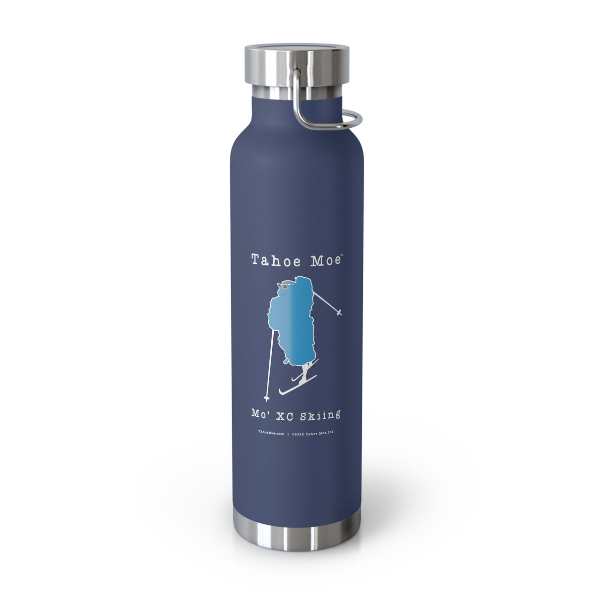Mo' XC Skiing - Premium Copper Insulated  Bottle, 22oz