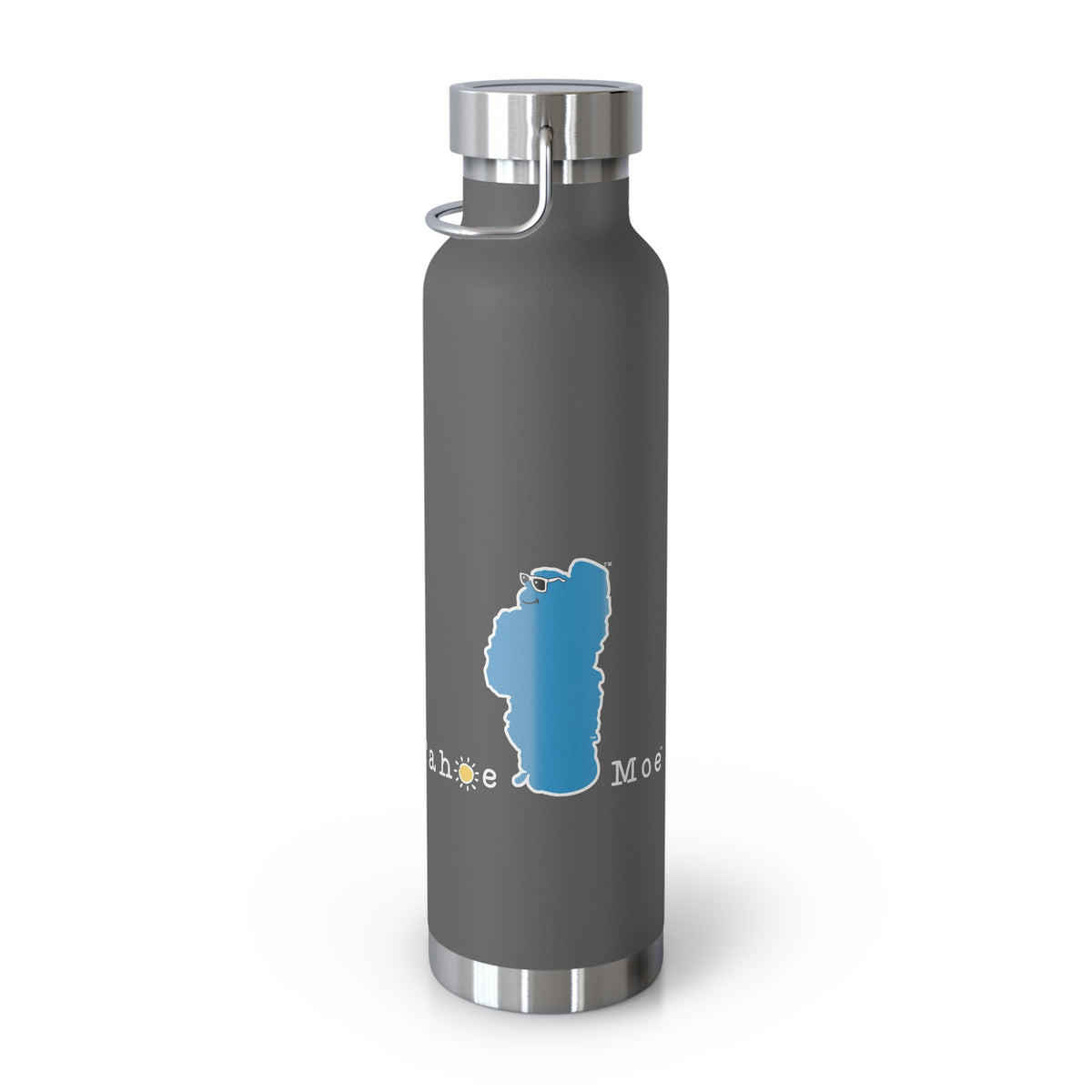 Mo' Skiing - Premium Copper Insulated  Bottle, 22oz