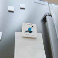 Mo' Kayaking - Porcelain Magnet, Square
