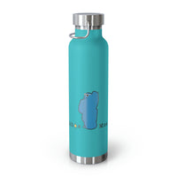 Mo' Riding - Premium Copper Insulated  Bottle, 22oz