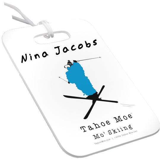 Mo' Skiing - Luggage Name Tag