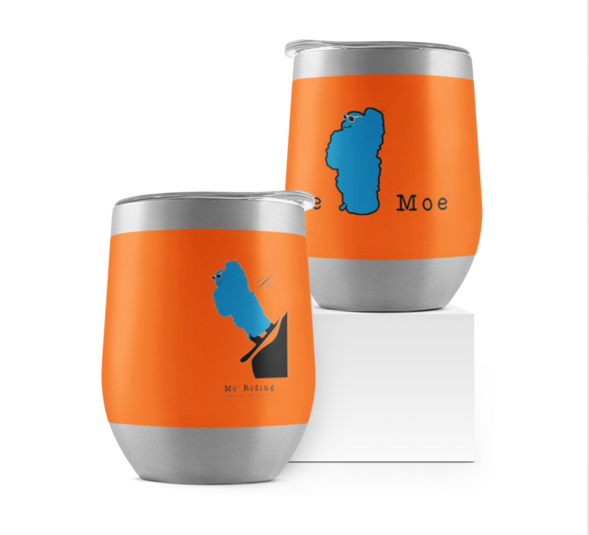 Mo' Riding - Wine Tumbler 12oz