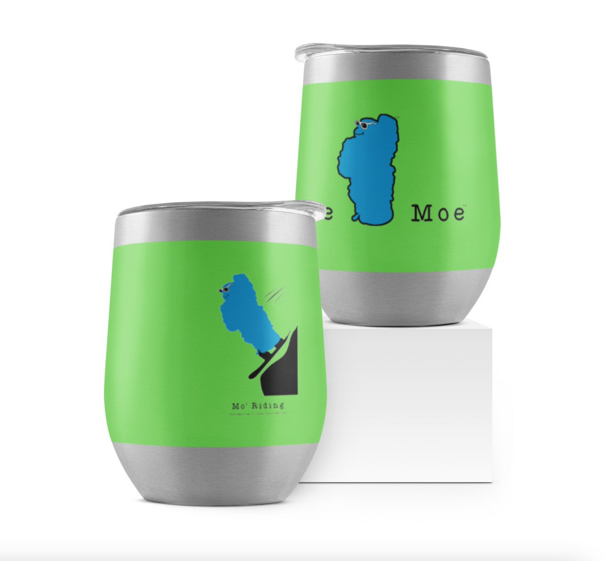 Mo' Riding - Wine Tumbler 12oz