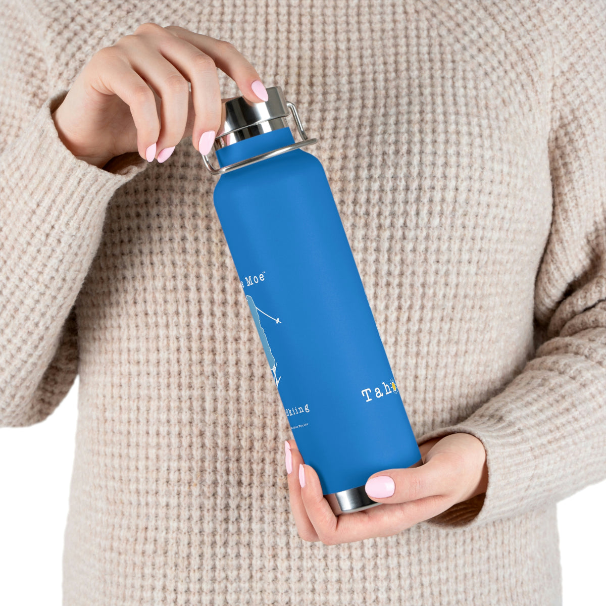Mo' XC Skiing - Premium Copper Insulated  Bottle, 22oz
