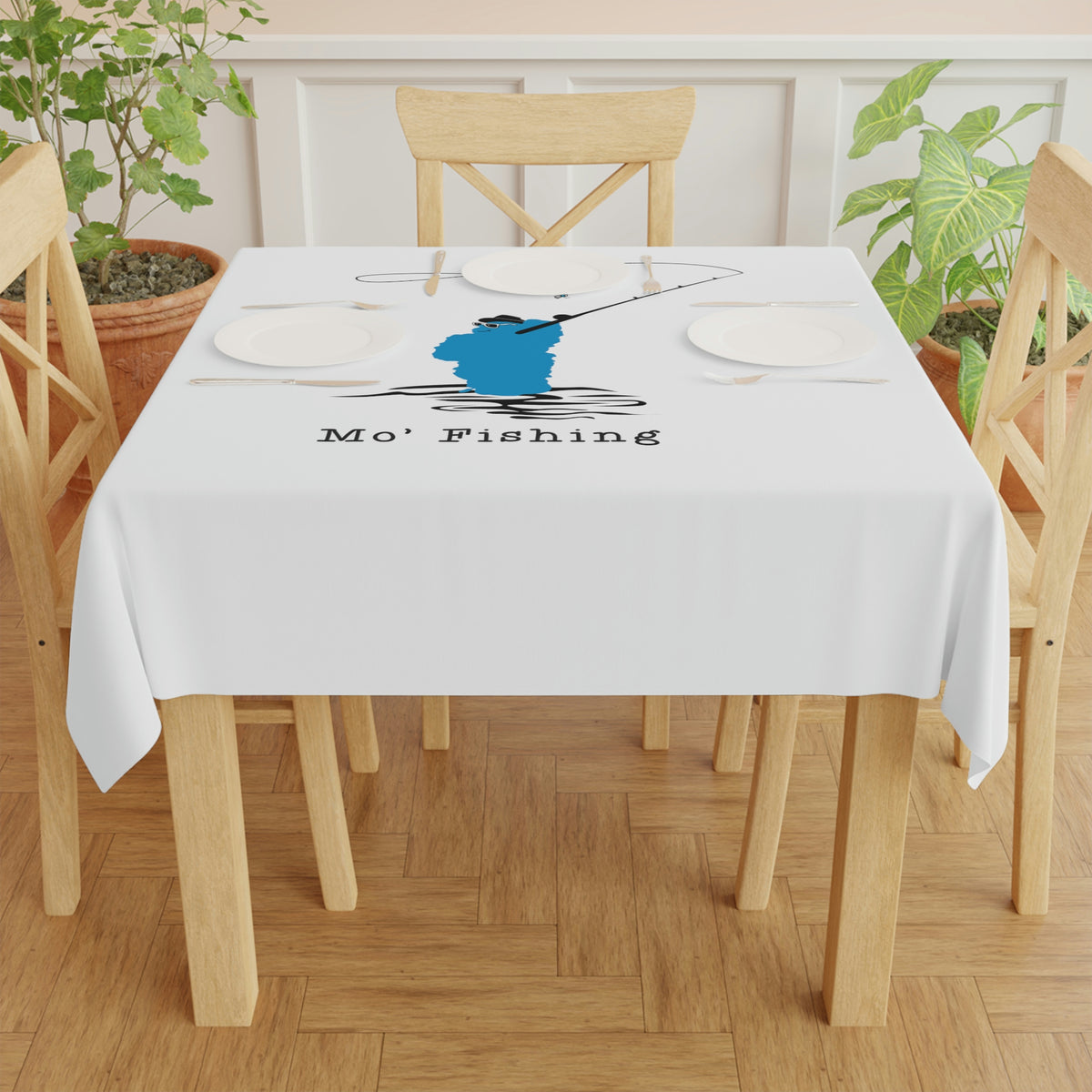Mo' Fishing - Tablecloth