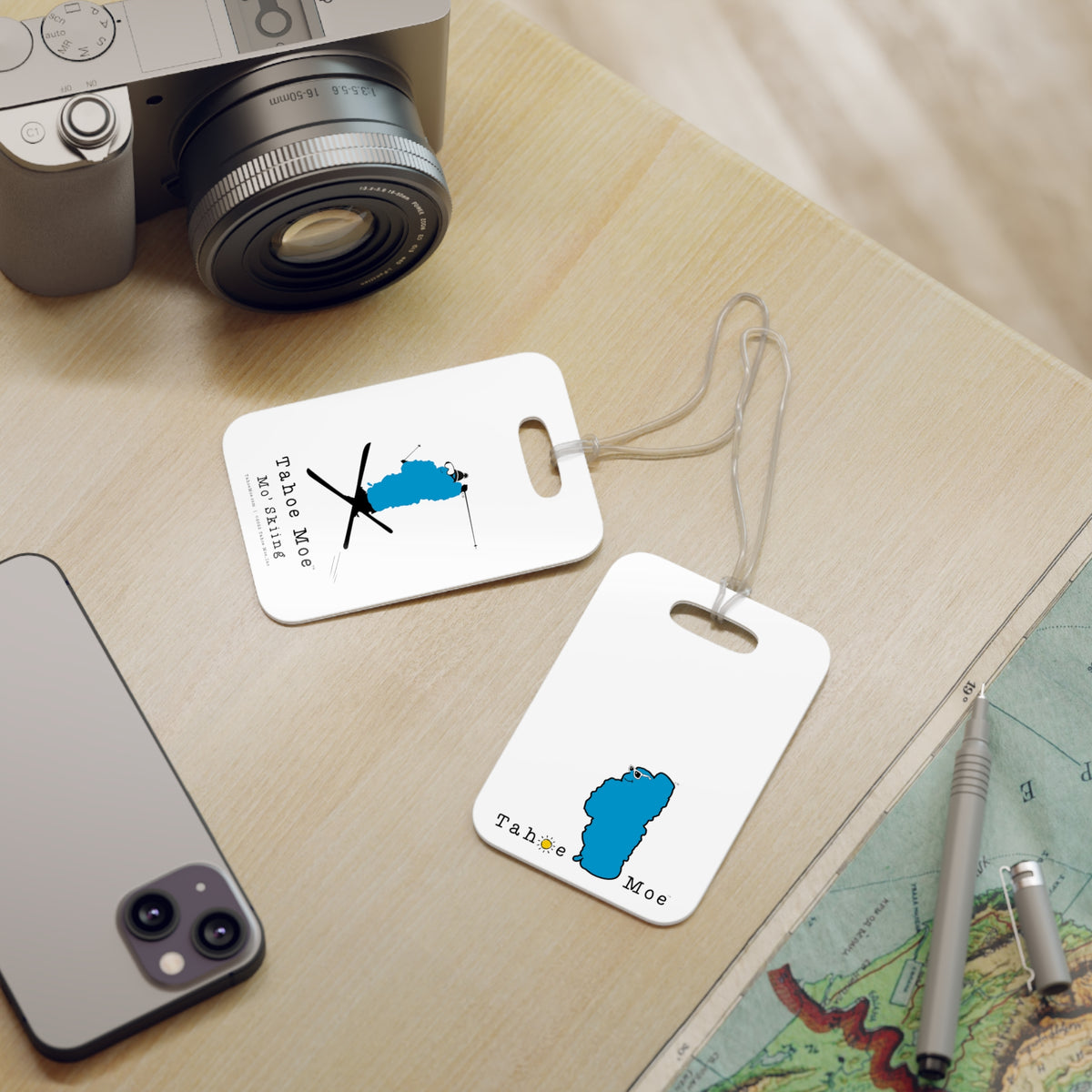 Mo' Skiing - Luggage Name Tag