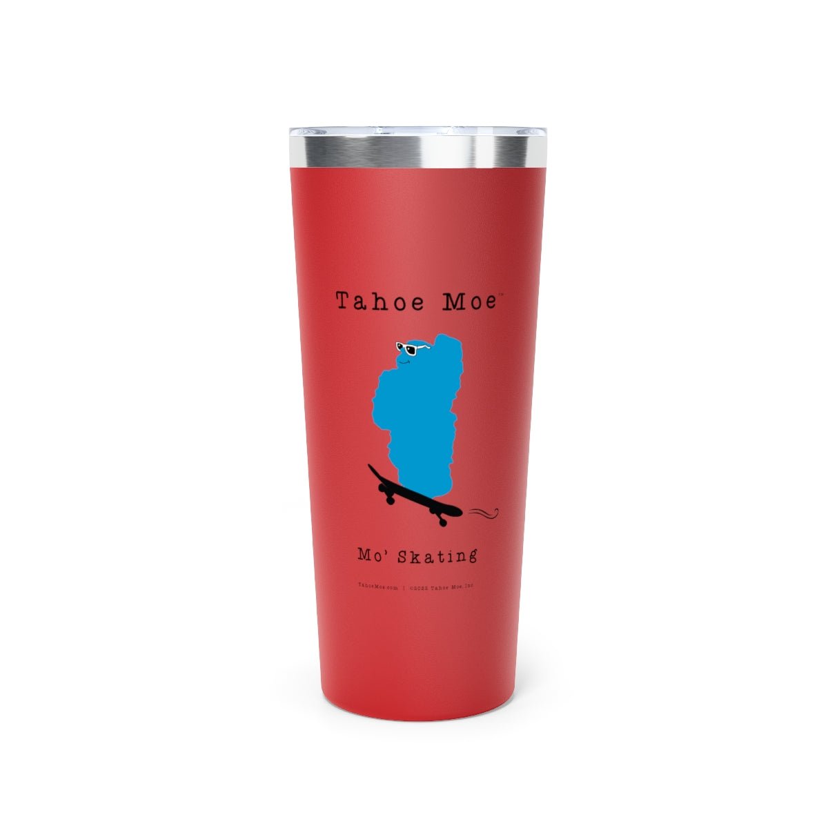 Mo' Skating - Copper Vacuum Insulated Tumbler, 22oz - Tahoe Moe